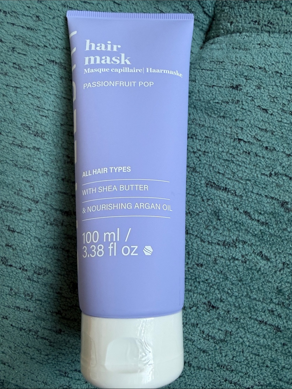 StyleDry Hair Mask Passionfruit Pop with Shea Butter & Argan Oil - Purple